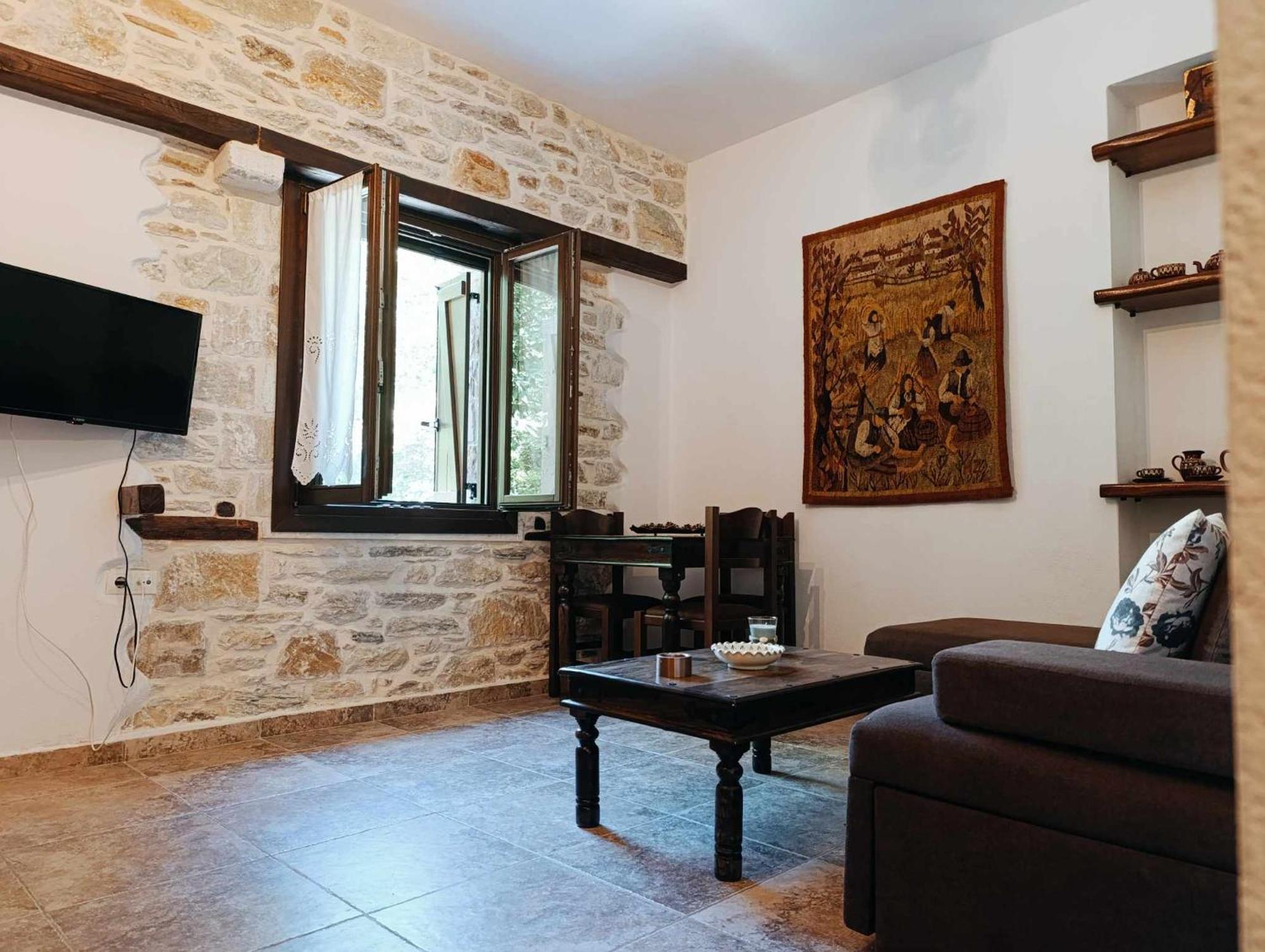 Μountain Whispers Appartement Mourésion Buitenkant foto